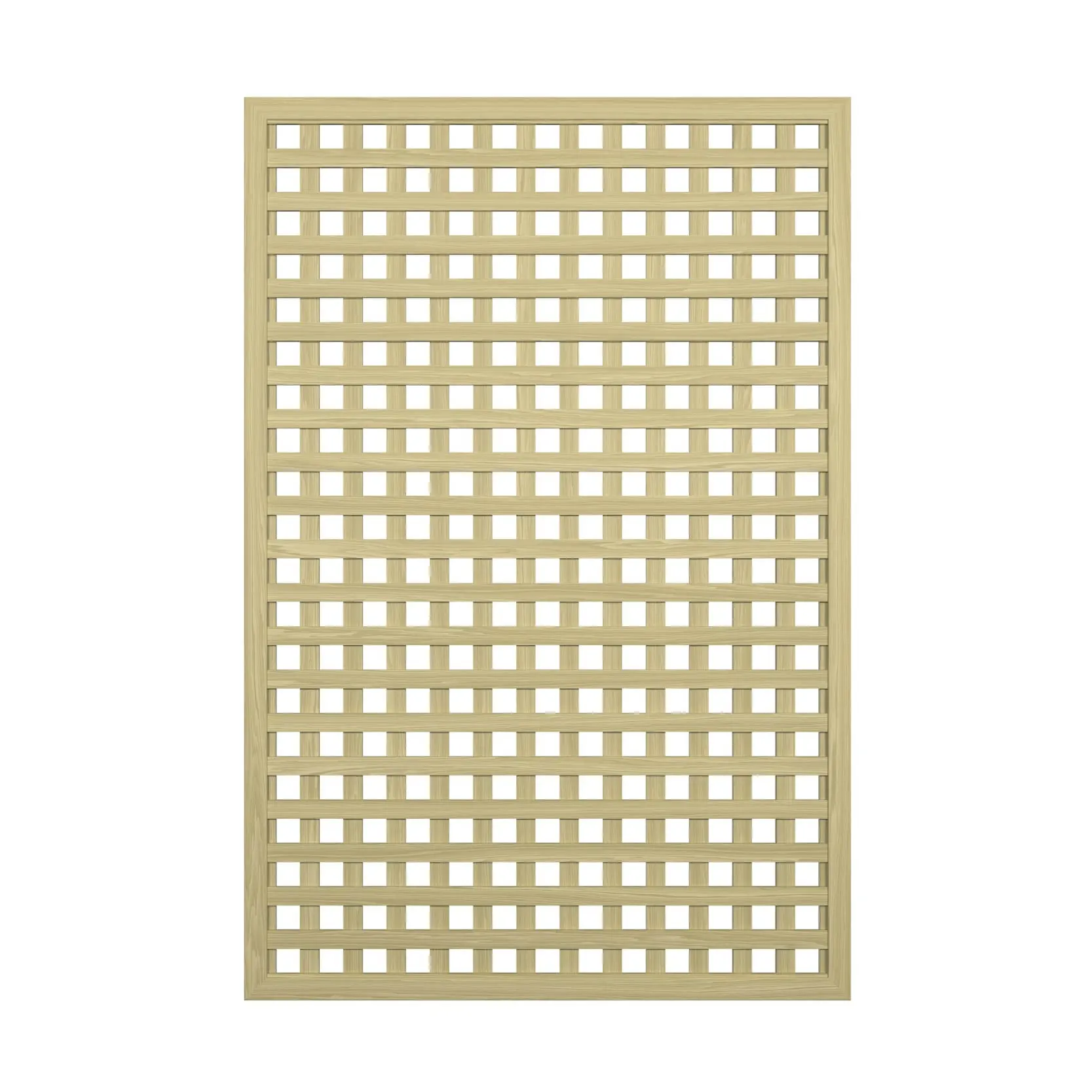 NZ WOOD TRELLIS SQUARE BROWN WOODEN STANDARD